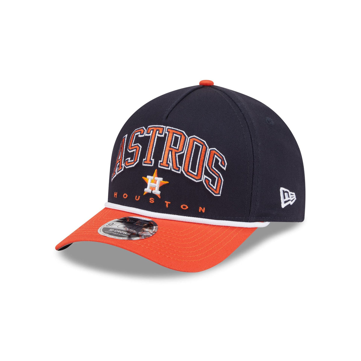 Houston Astros Arch 9FORTY M-Crown A-Frame Snapback Hat