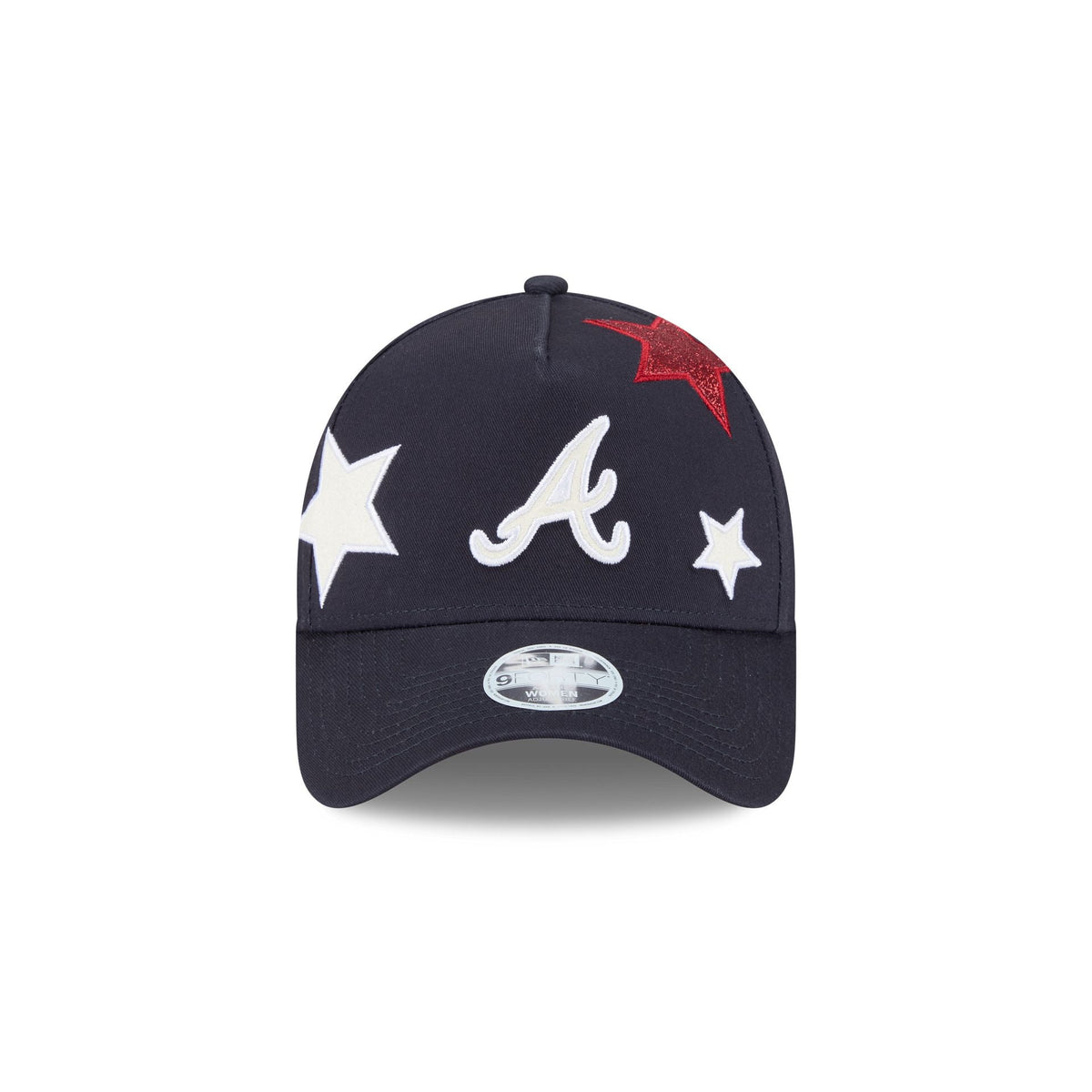 Atlanta Braves Stardom Women's 9FORTY A-Frame Snapback Hat
