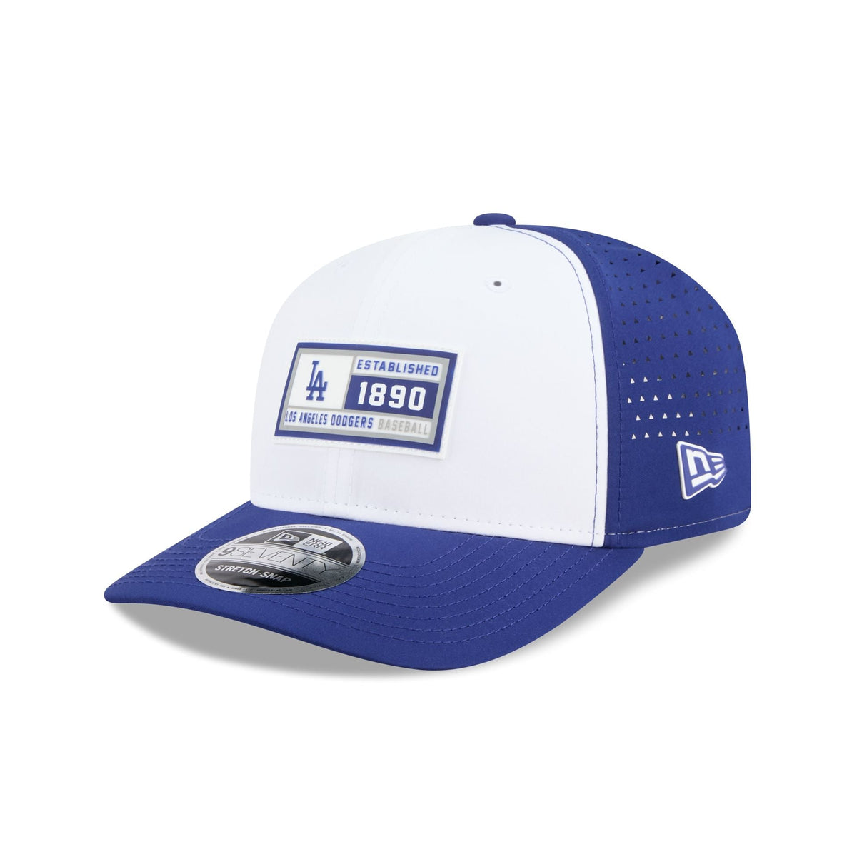 Los Angeles Dodgers Est. Patch 9SEVENTY Stretch-Snap Hat