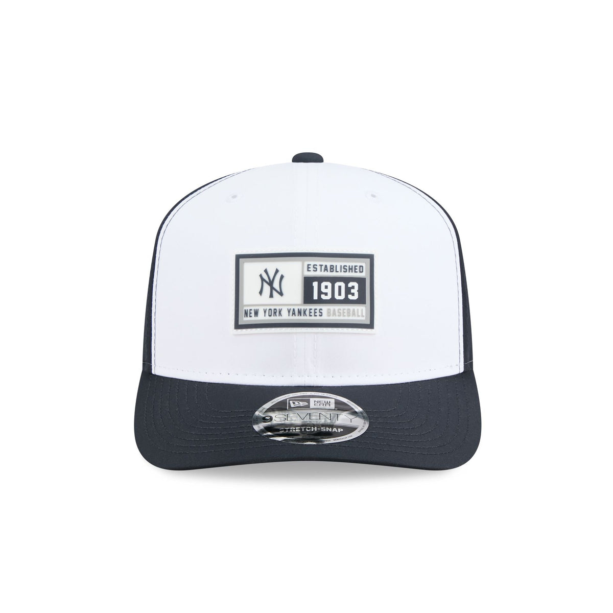 New York Yankees Est. Patch 9SEVENTY Stretch-Snap Hat