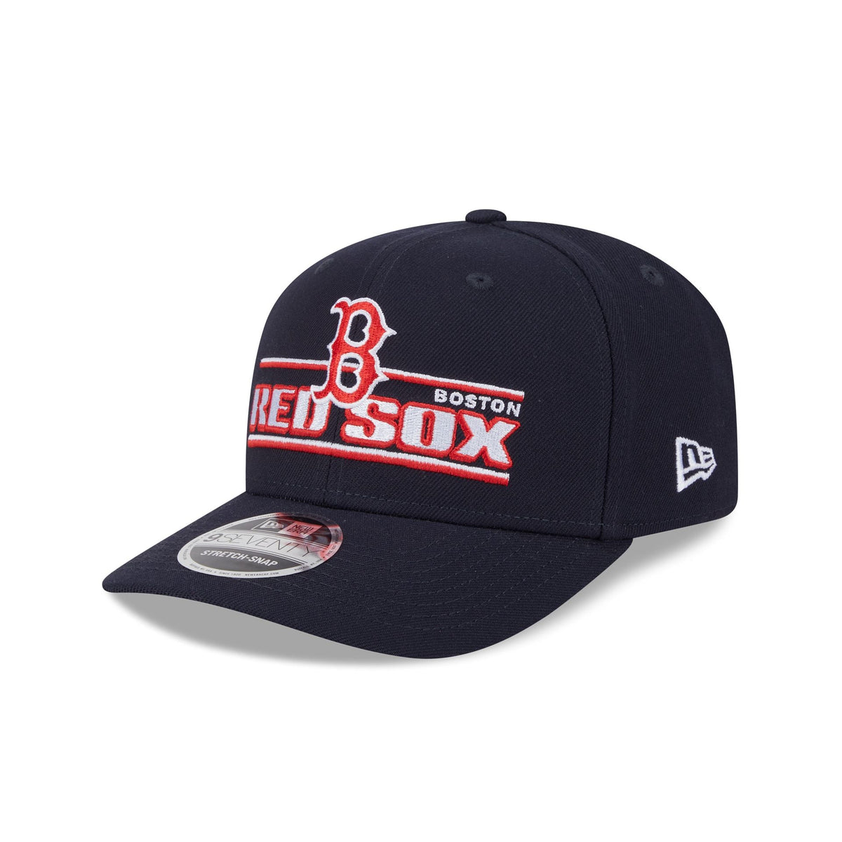Boston Red Sox Stated 9SEVENTY Stretch-Snap Hat