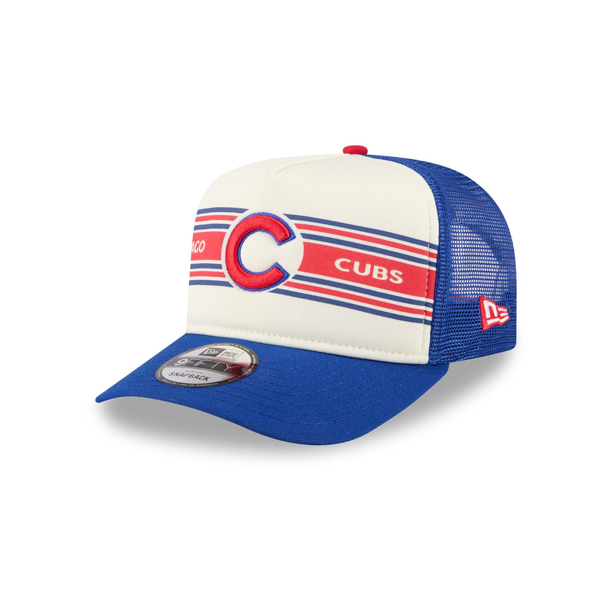 Chicago Cubs Banner 9FIFTY A-Frame Trucker Hat