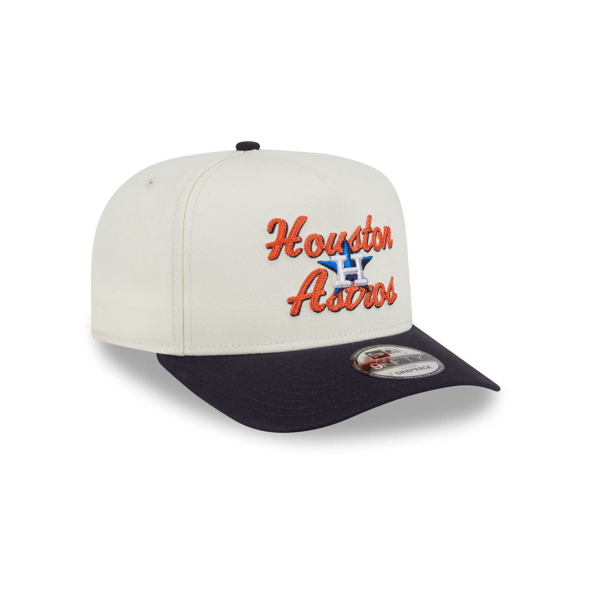 Houston Astros Chainstitch 9FIFTY A-Frame Snapback Hat