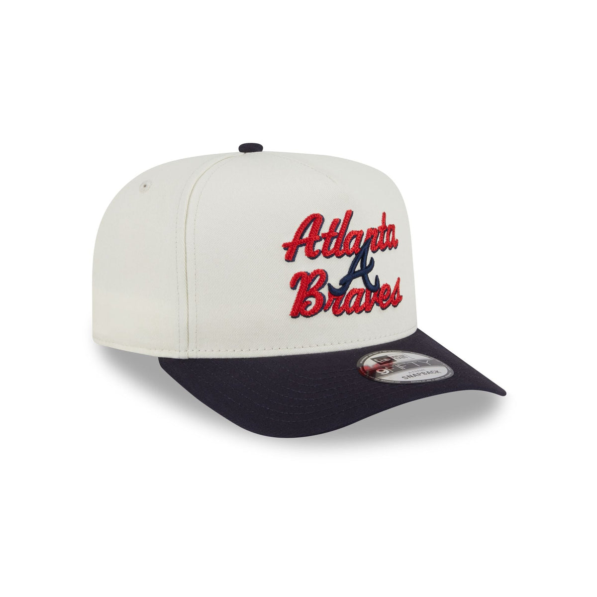 Atlanta Braves Chainstitch 9FIFTY A-Frame Snapback Hat