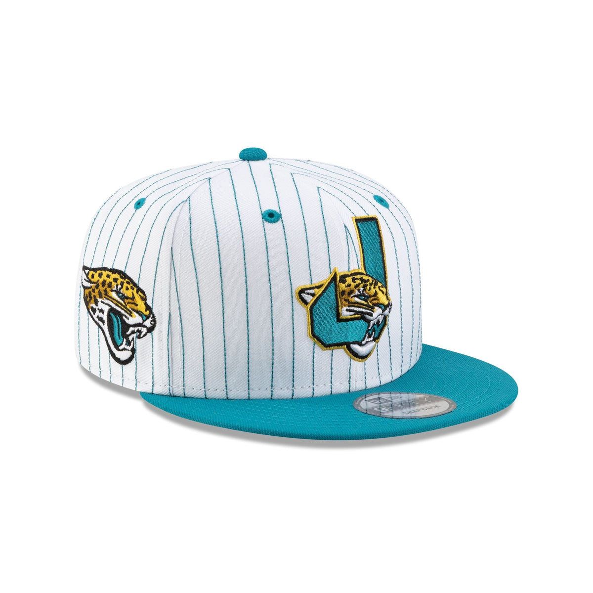 Jacksonville Jaguars Deceptor Pinstripe 9FIFTY Snapback Hat