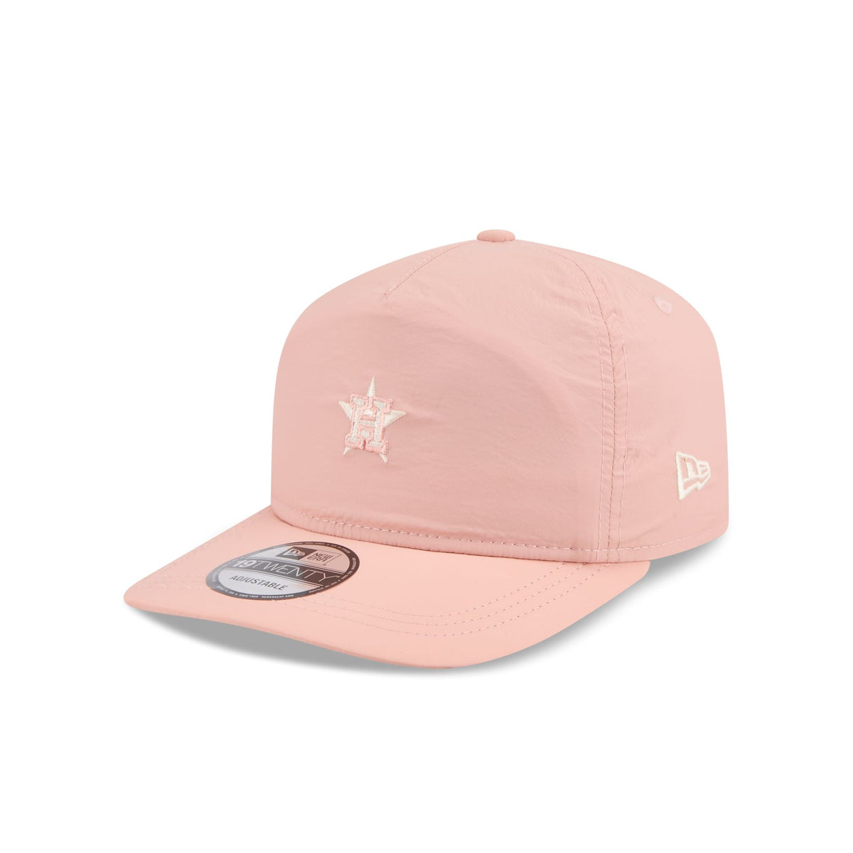 Houston Astros Blush Crinkle 19TWENTY Adjustable Hat