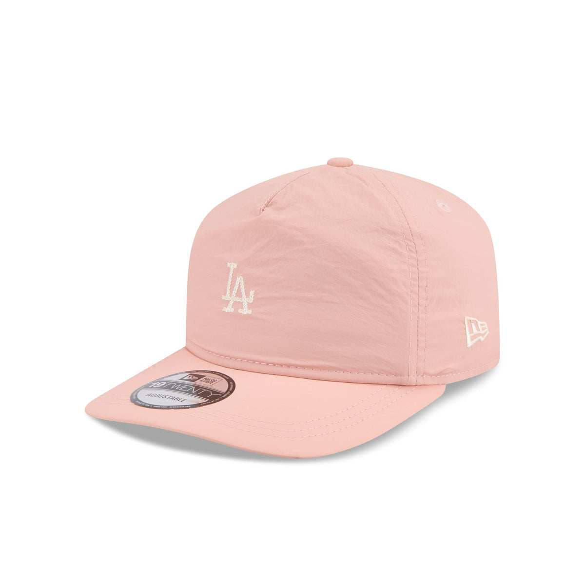 Los Angeles Dodgers Blush Crinkle 19TWENTY Adjustable Hat