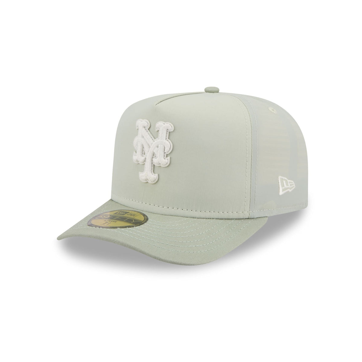 New York Mets Crinkle 59FIFTY A-Frame Fitted Hat