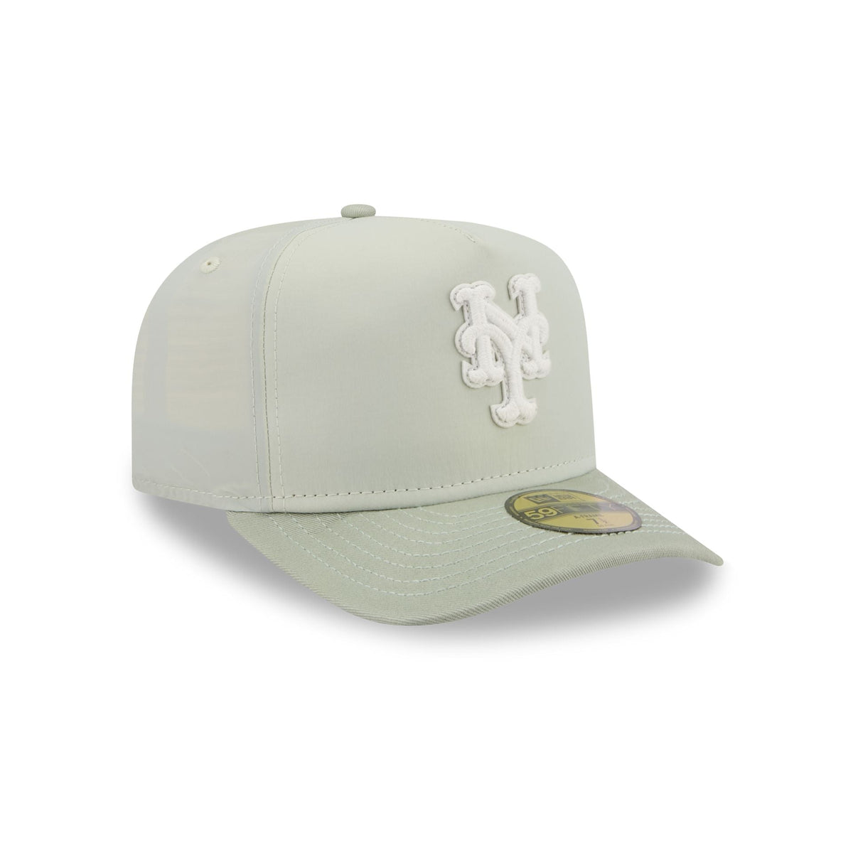New York Mets Crinkle 59FIFTY A-Frame Fitted Hat