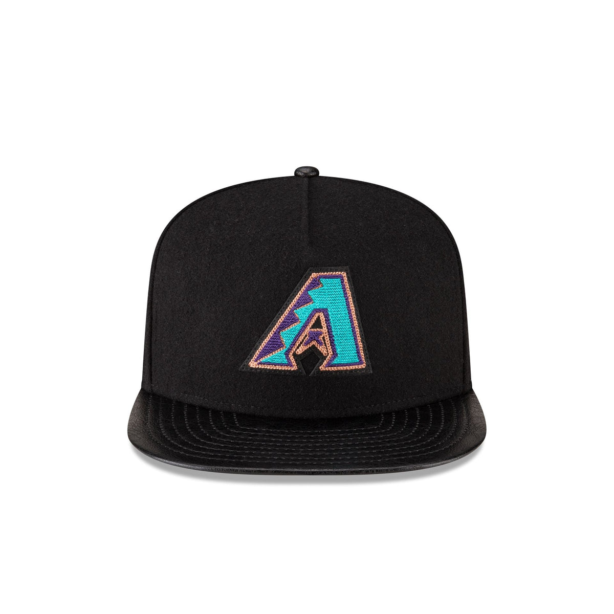 Arizona Diamondbacks Wool Letterman 9FIFTY A-Frame Snapback Hat