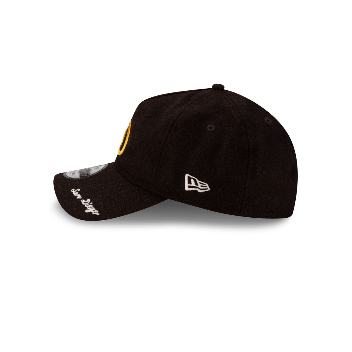 San Diego Padres Wool Letterman 9TWENTY A-Frame Adjustable Hat Adjustable Hat