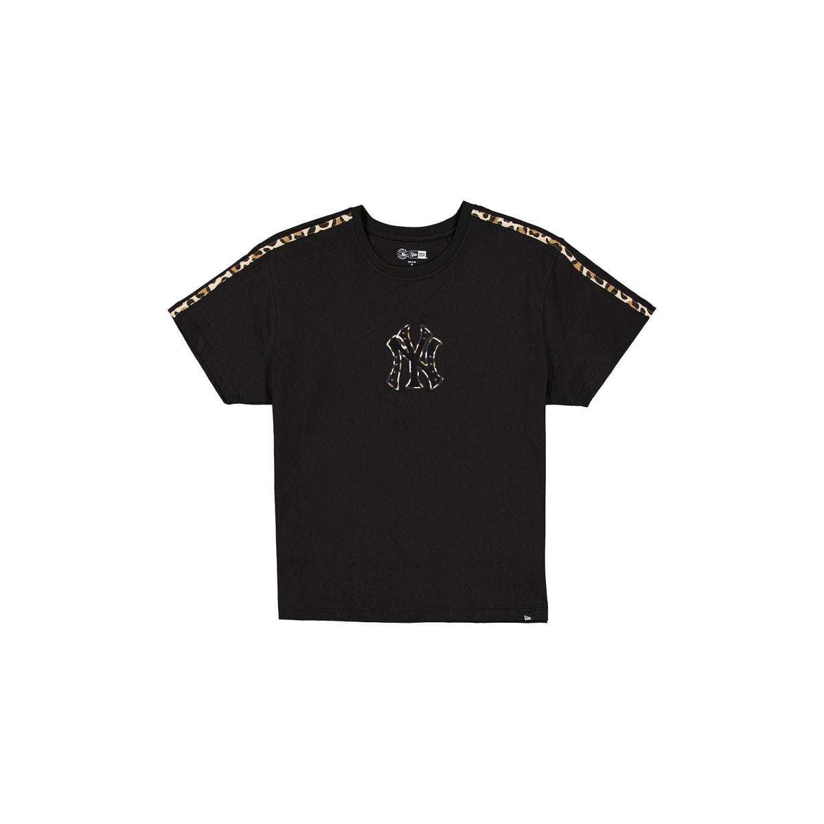 New York Yankees Trend Animal Print Trim Women's T-Shirt