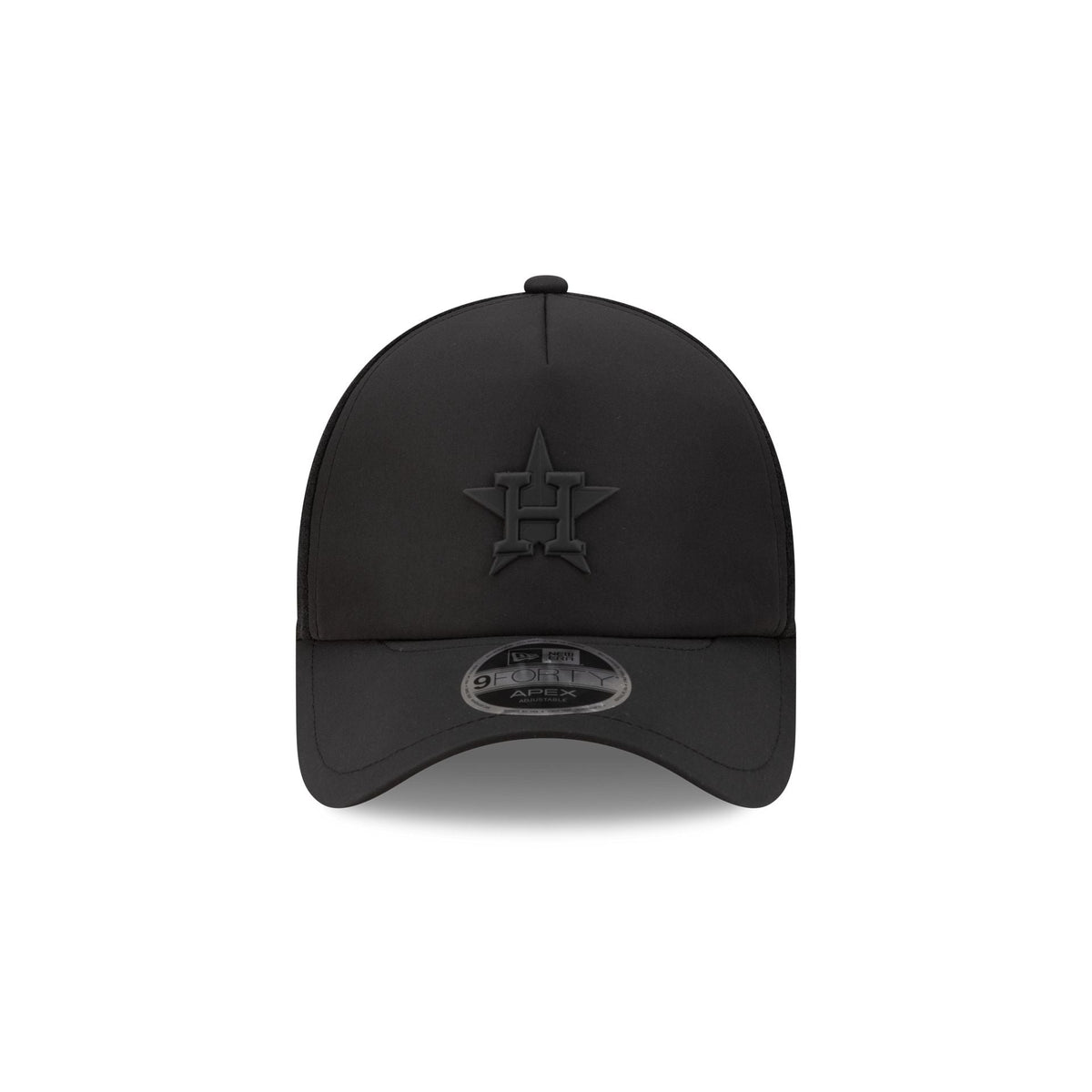 Houston Astros 2026 Batting Practice Black 9FORTY APEX Trucker Hat