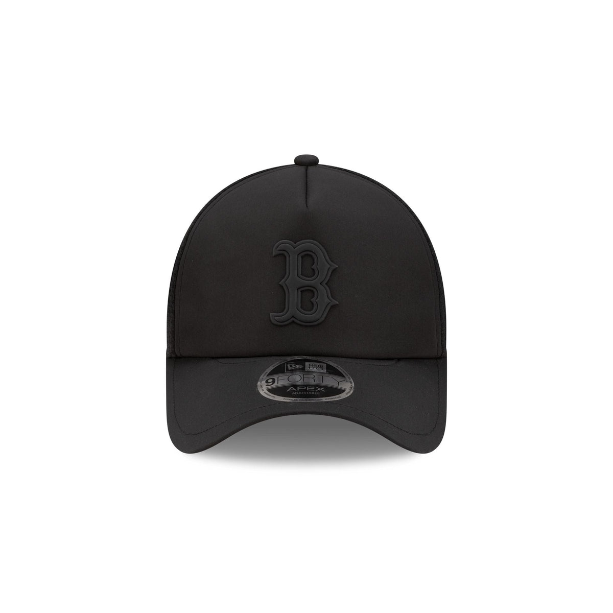 Boston Red Sox 2026 Batting Practice Black 9FORTY APEX Trucker Hat