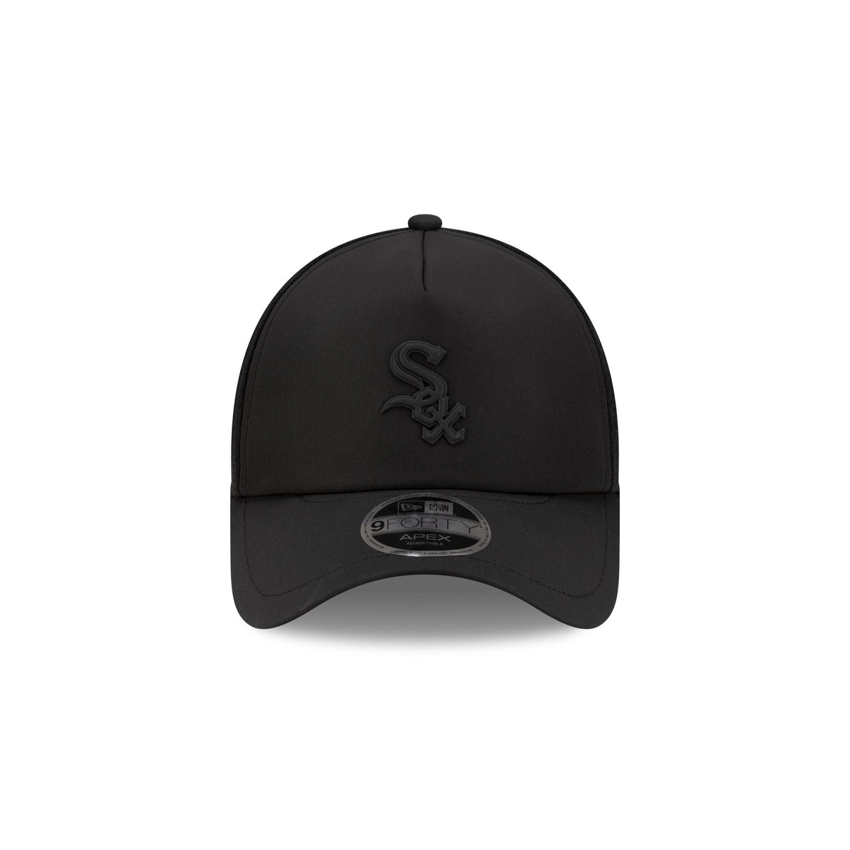 Chicago White Sox 2026 Batting Practice Black 9FORTY APEX Trucker Hat