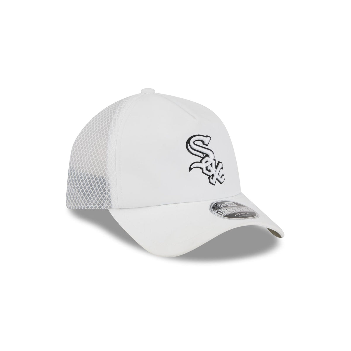 Chicago White Sox 2026 Batting Practice White 9FORTY APEX Trucker Hat