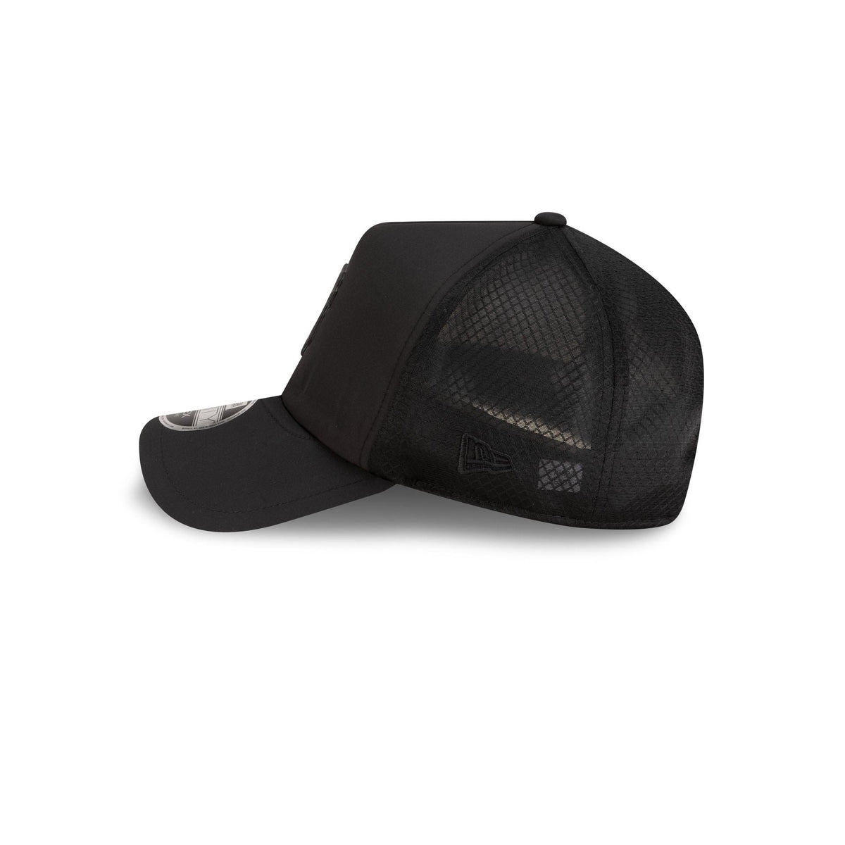 San Francisco Giants 2026 Batting Practice Black 9FORTY APEX Trucker Hat