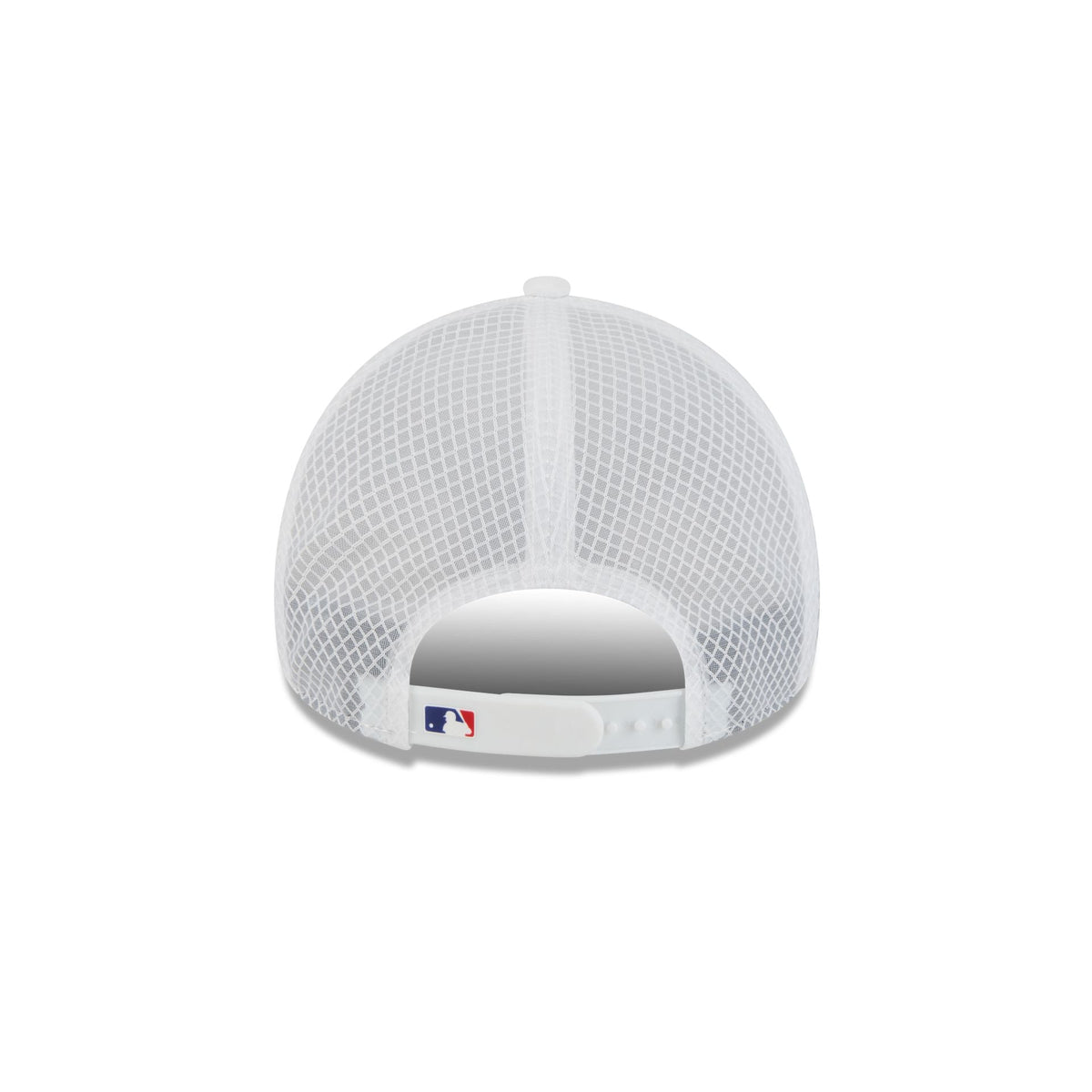 Los Angeles Dodgers 2026 Batting Practice White 9FORTY APEX Trucker Hat