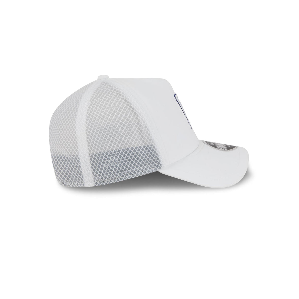Los Angeles Dodgers 2026 Batting Practice White 9FORTY APEX Trucker Hat