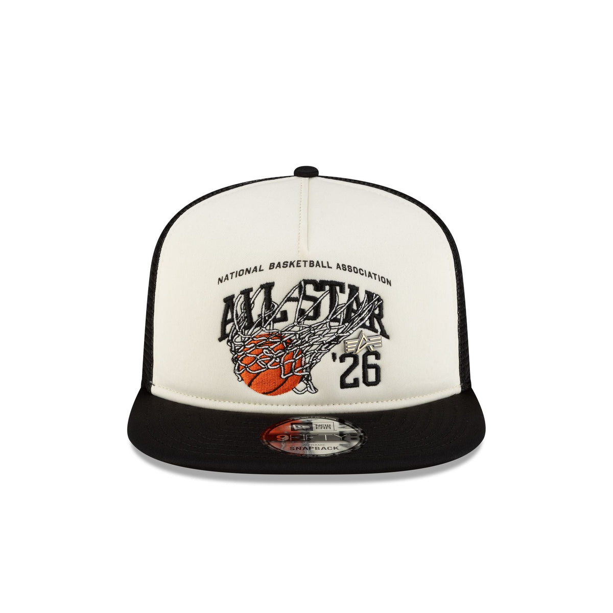 Alpha Industries 2026 NBA All-Star Game 9FIFTY A-Frame Trucker Hat