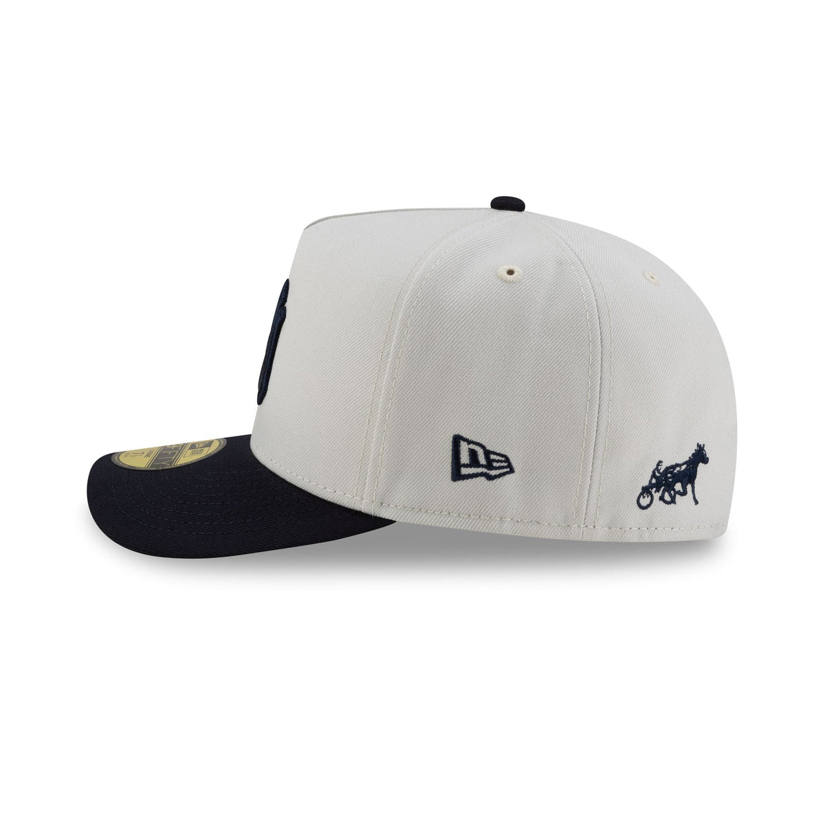 Siegelman Stable x New York Yankees Navy Visor 59FIFTY A-Frame Fitted Hat