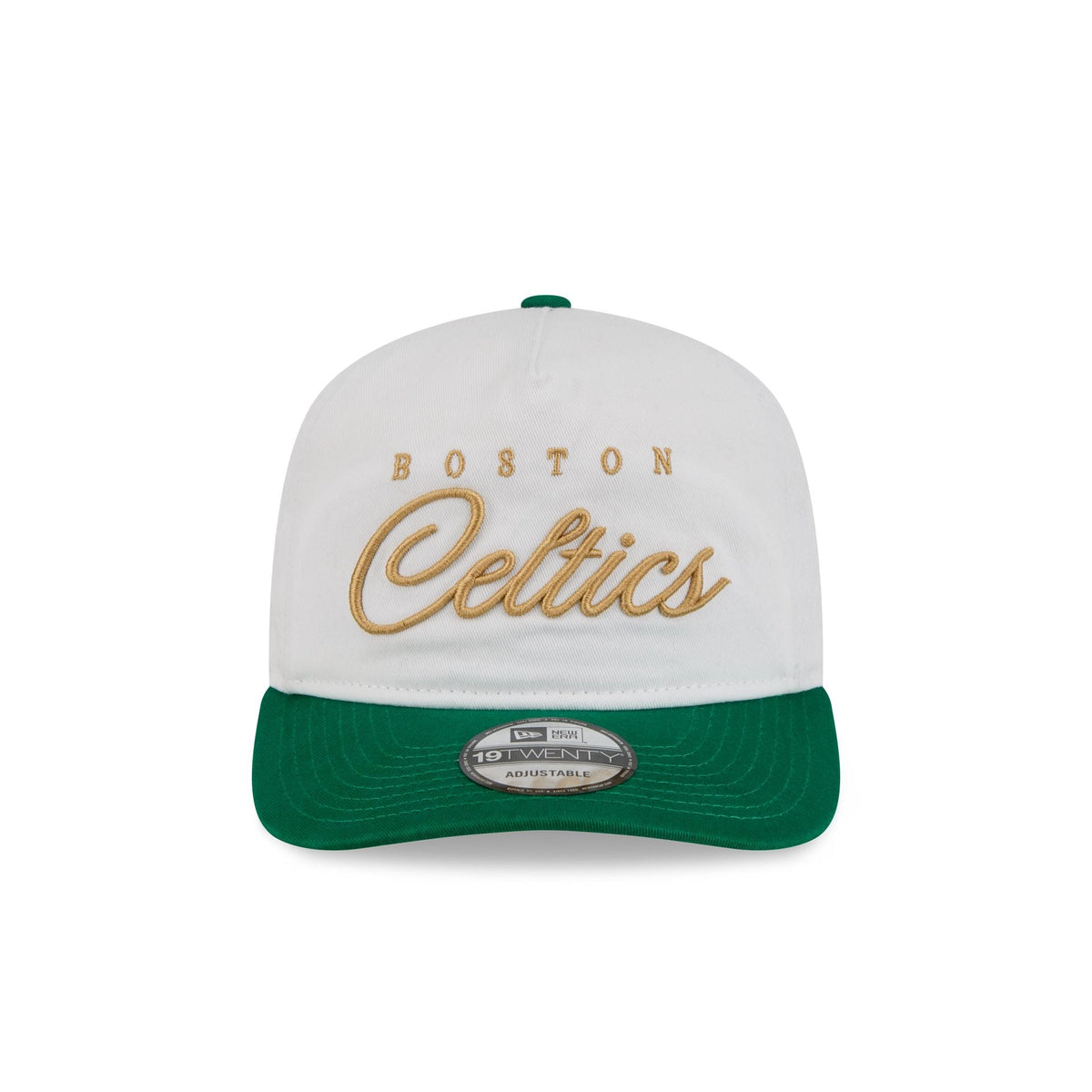 Boston Celtics Gold Scripted 19TWENTY Adjustable Hat