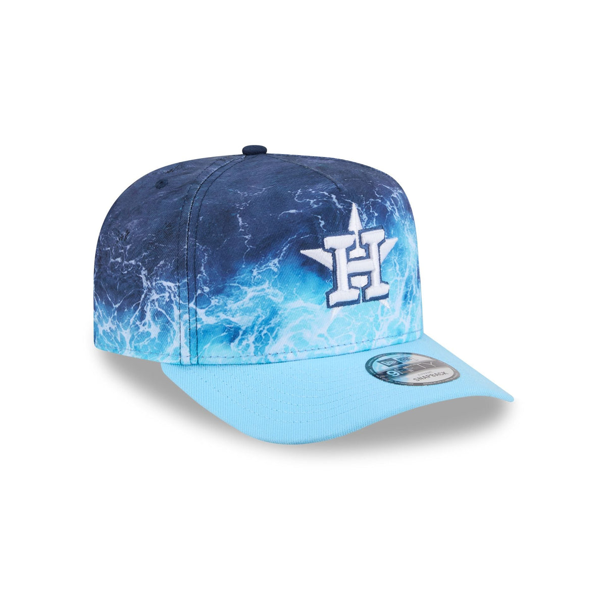 Houston Astros Deep Water 9FIFTY A-Frame Snapback Hat