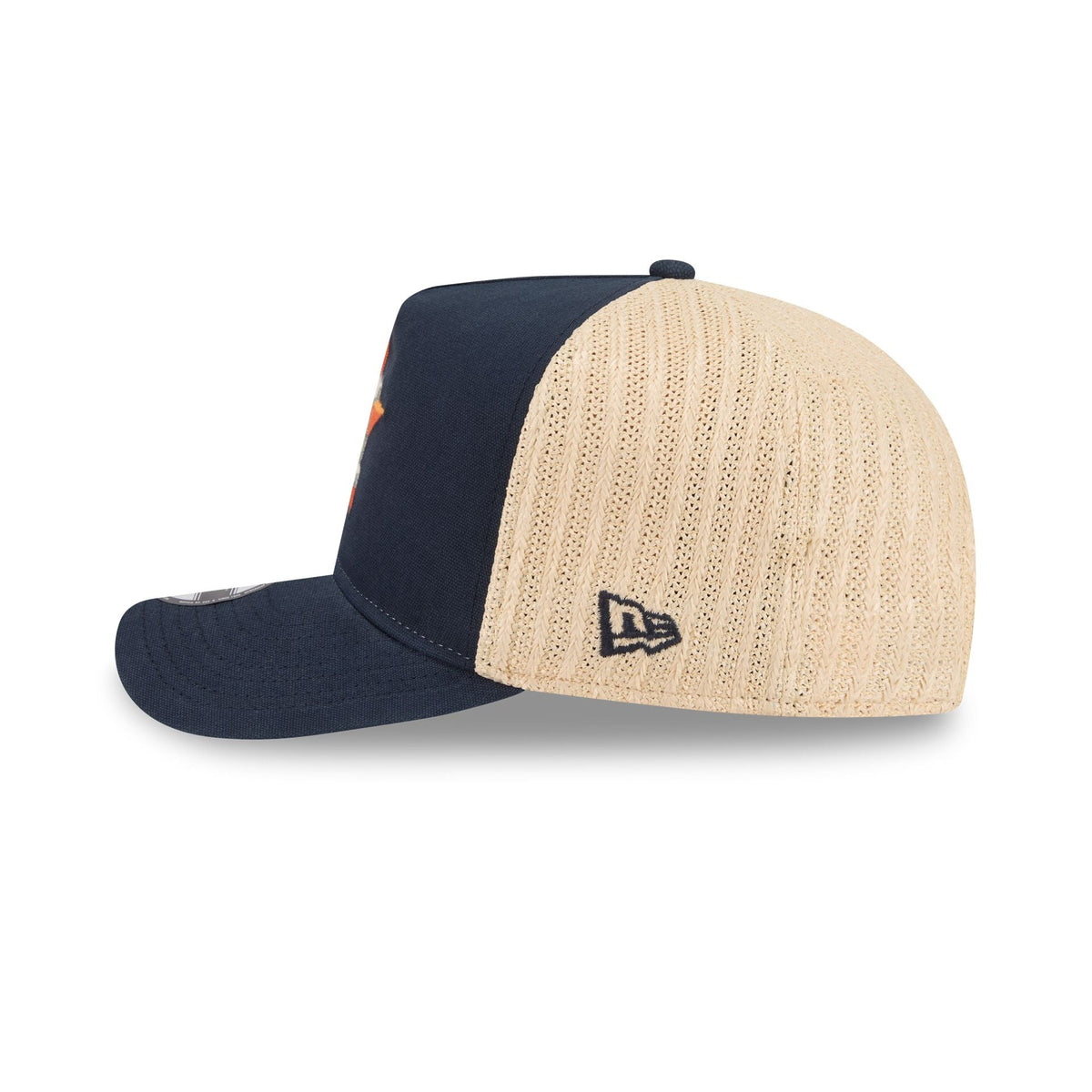 Houston Astros Grained 9FIFTY A-Frame Snapback Hat