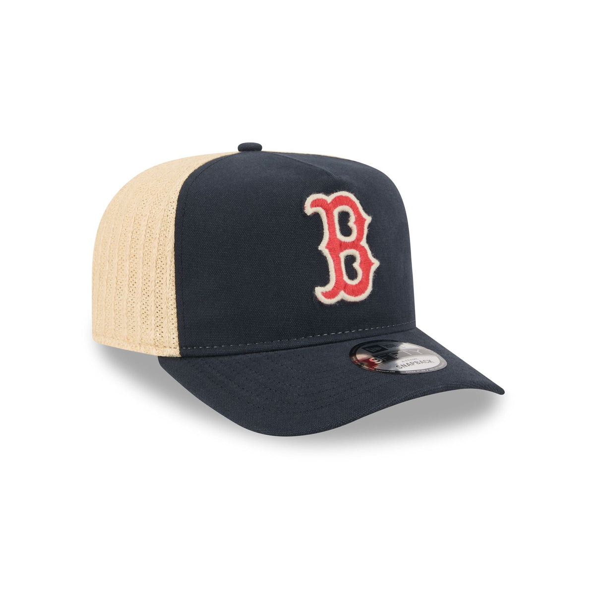 Boston Red Sox Grained 9FIFTY A-Frame Snapback Hat