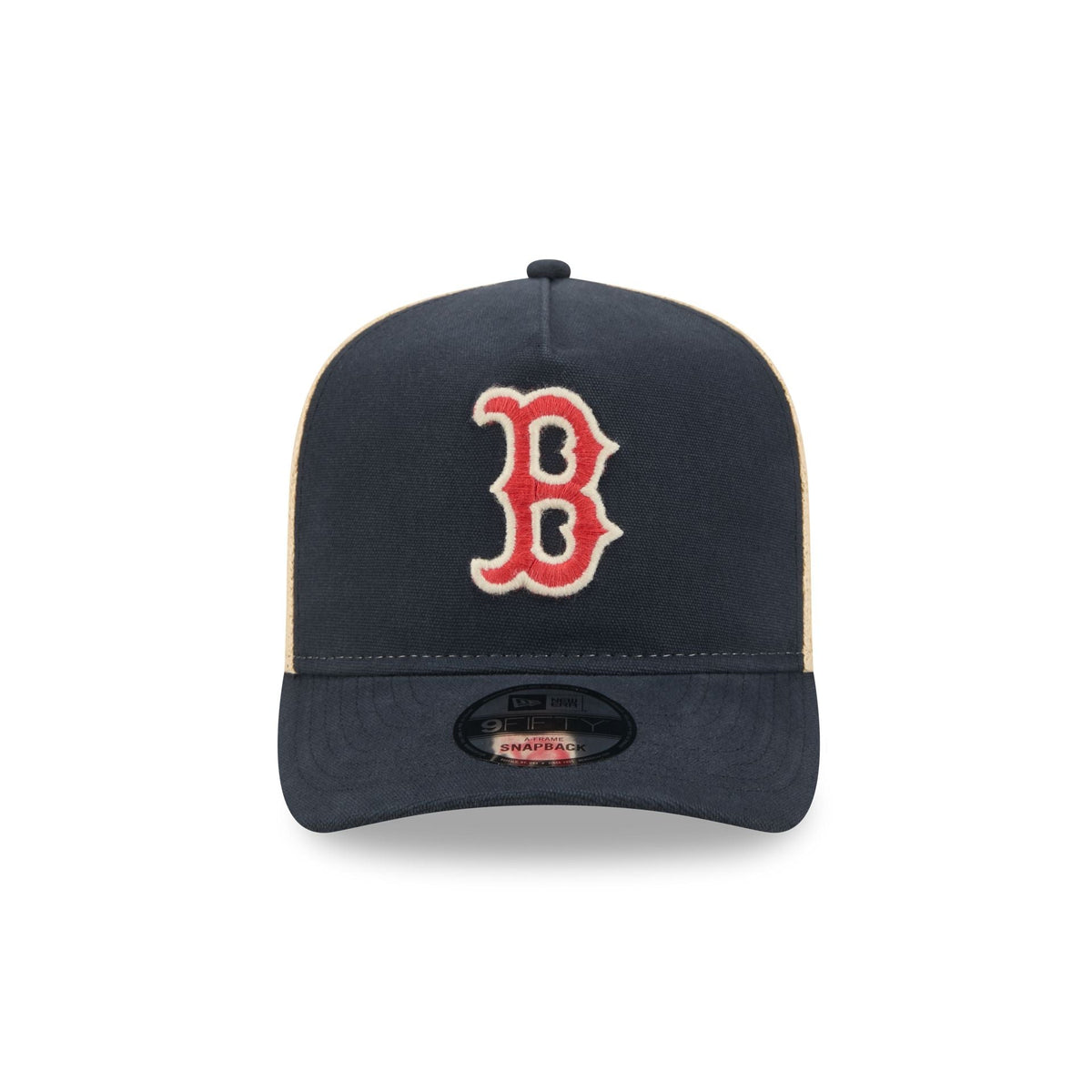 Boston Red Sox Grained 9FIFTY A-Frame Snapback Hat
