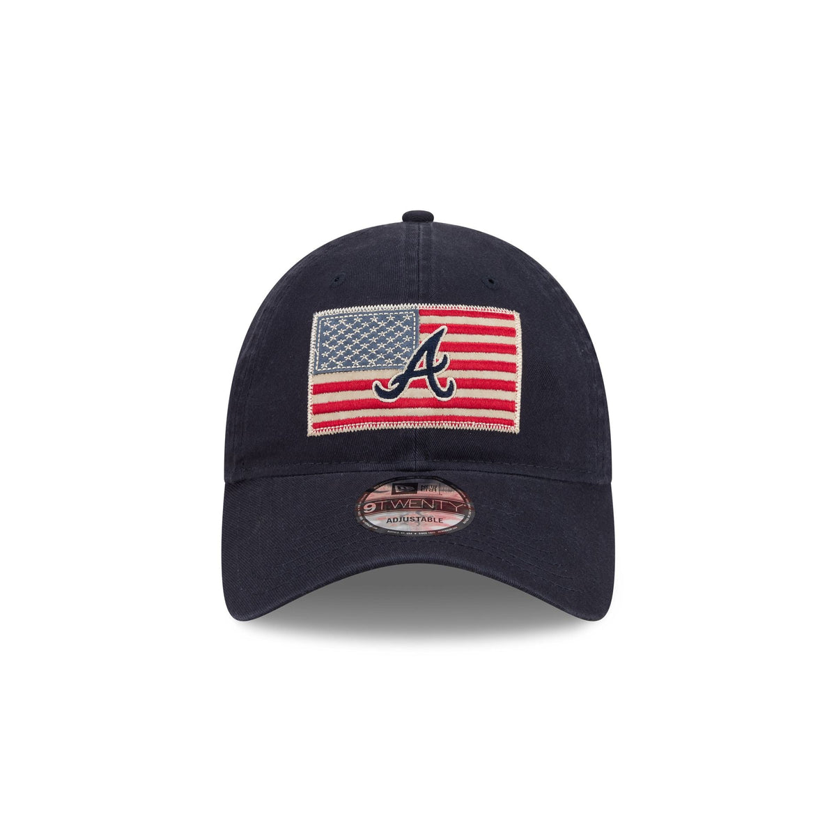 Atlanta Braves Grand Flag 9TWENTY Adjustable Hat