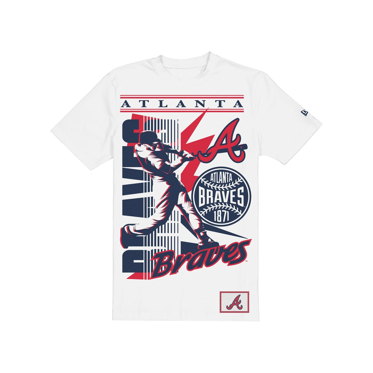 Atlanta Braves Sport Classics Player White T-Shirt