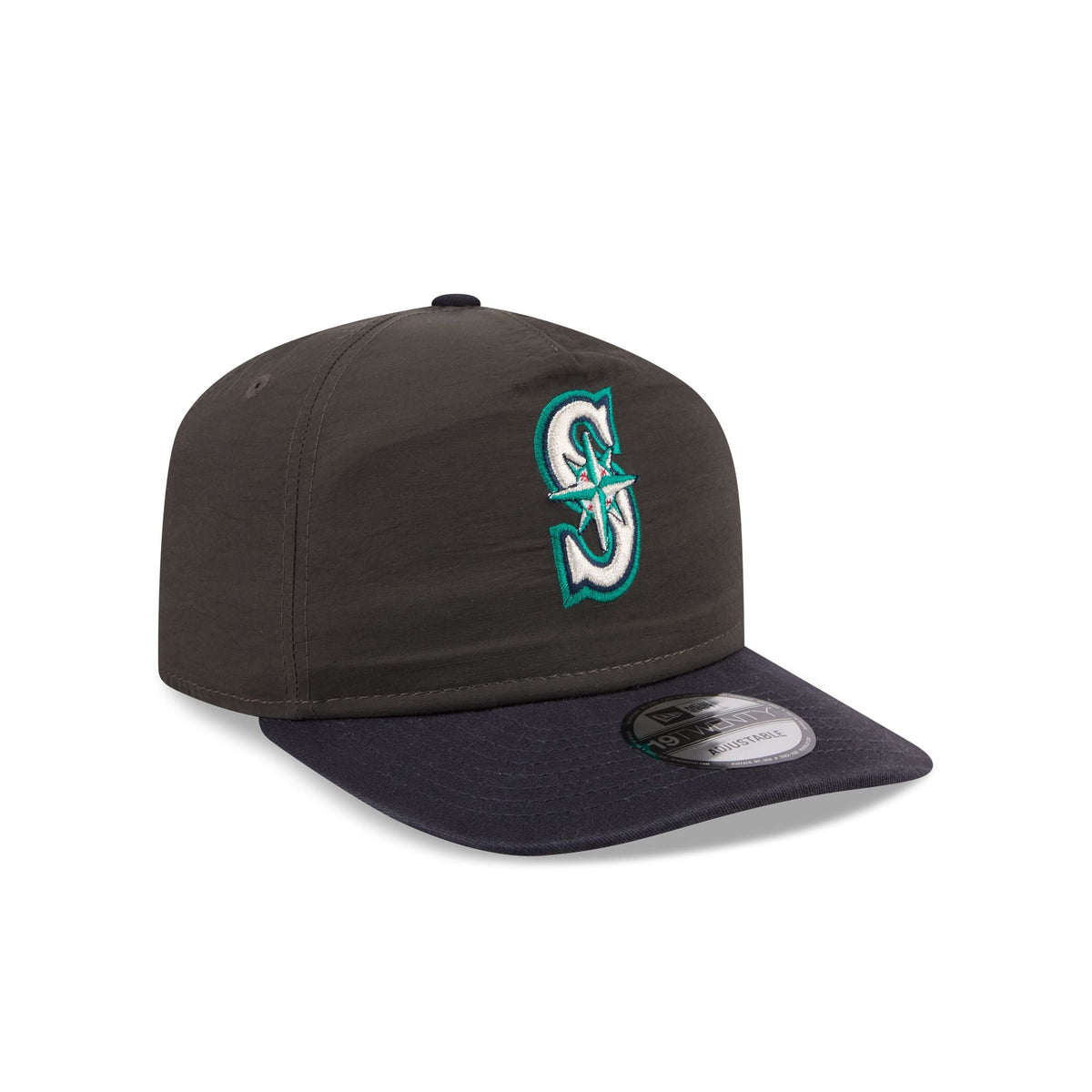 Seattle Mariners Three Looms Nylon Black 19TWENTY Adjustable Hat