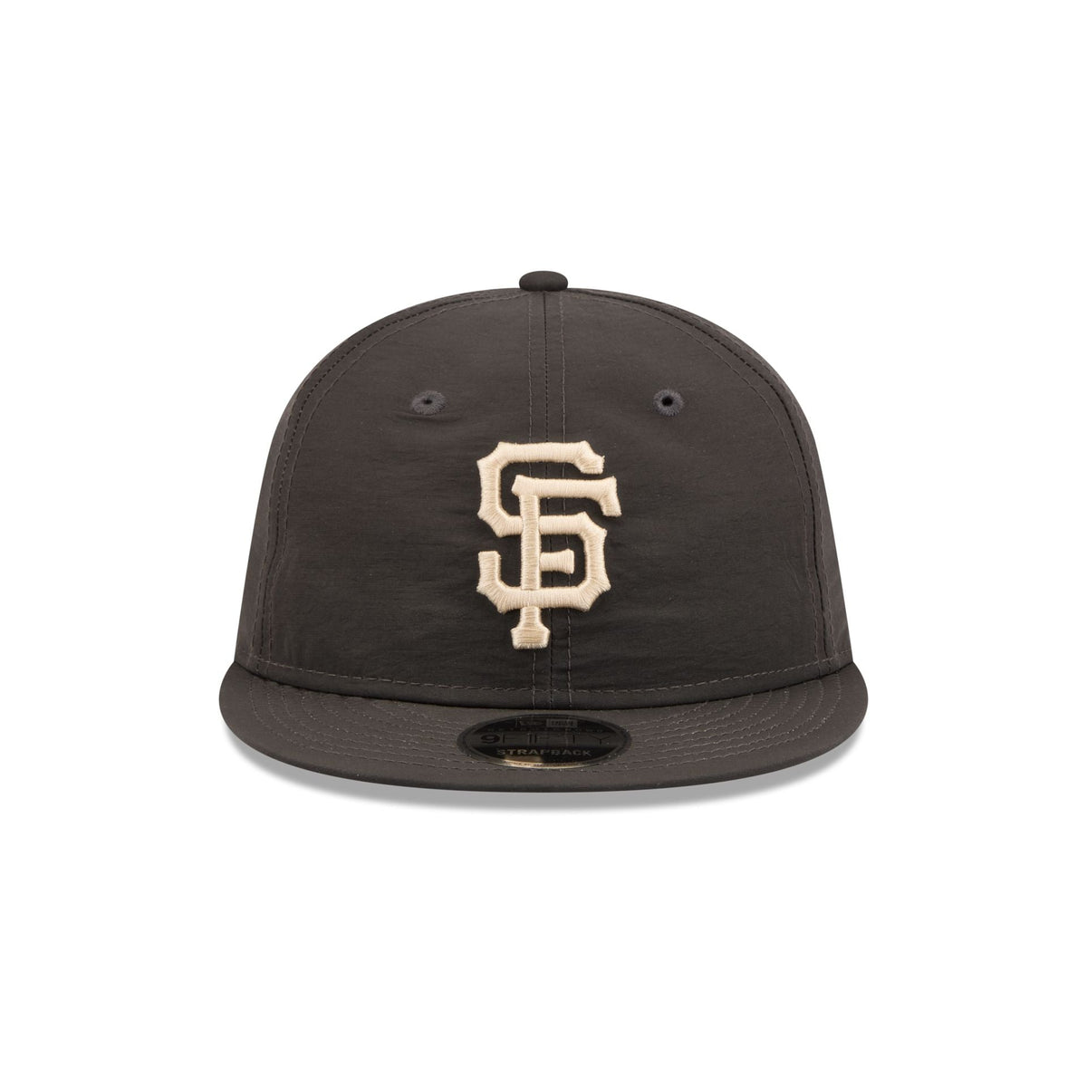 San Francisco Giants Three Looms Nylon Black Retro Crown 9FIFTY Adjustable Hat