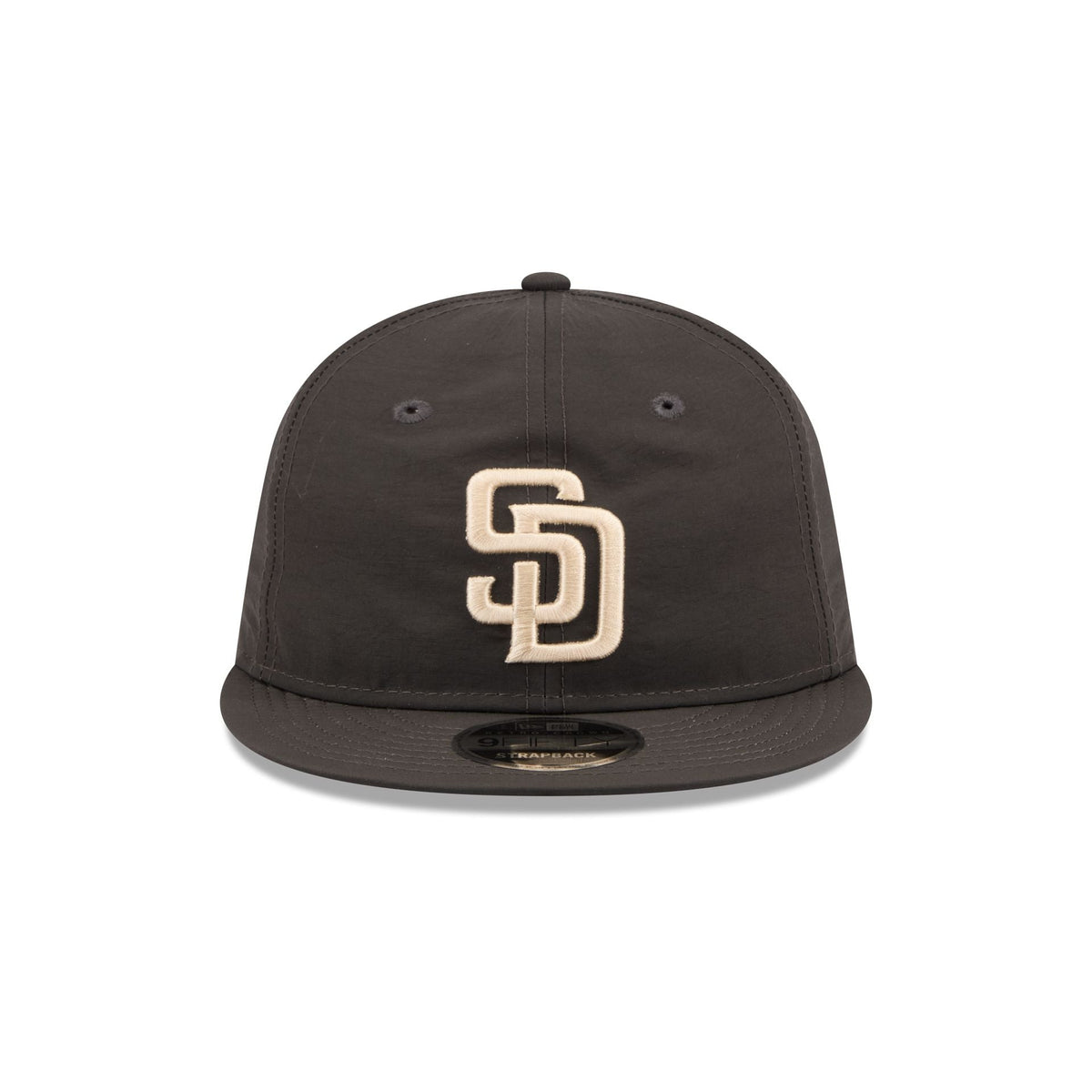 San Diego Padres Three Looms Nylon Black Retro Crown 9FIFTY Adjustable Hat