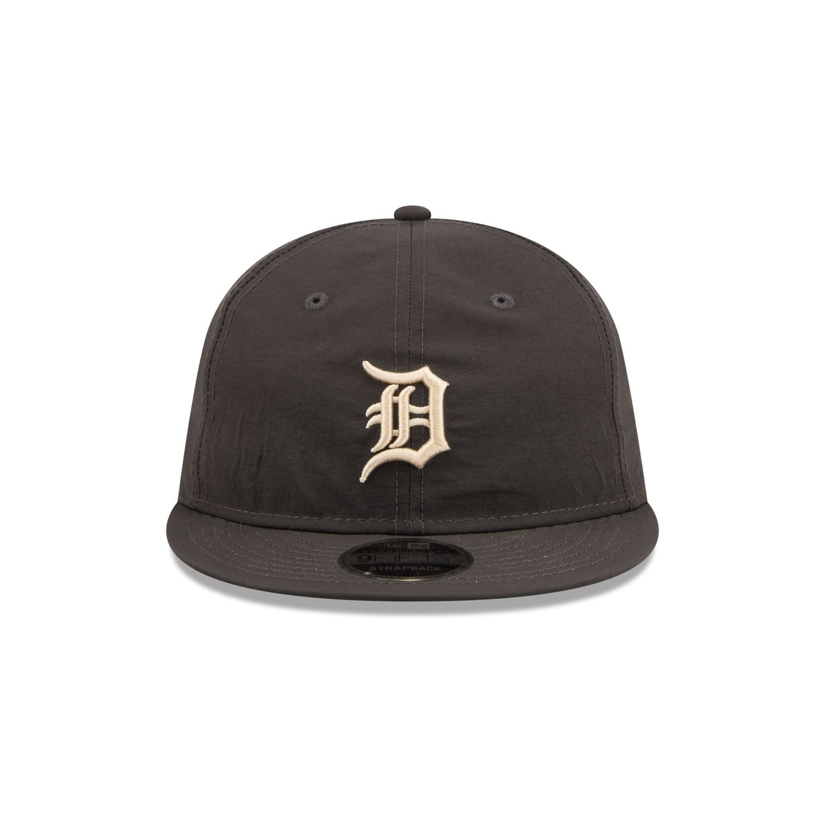 Detroit Tigers Three Looms Nylon Black Retro Crown 9FIFTY Adjustable Hat