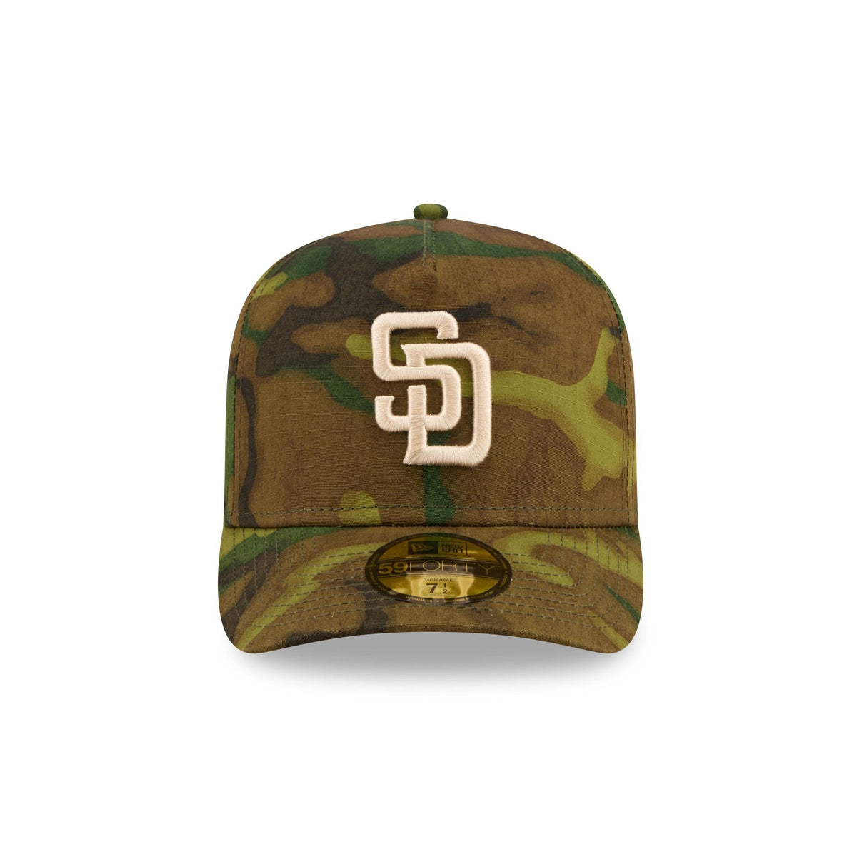 San Diego Padres Three Looms Ripstop Camo 59FORTY A-Frame Fitted Hat
