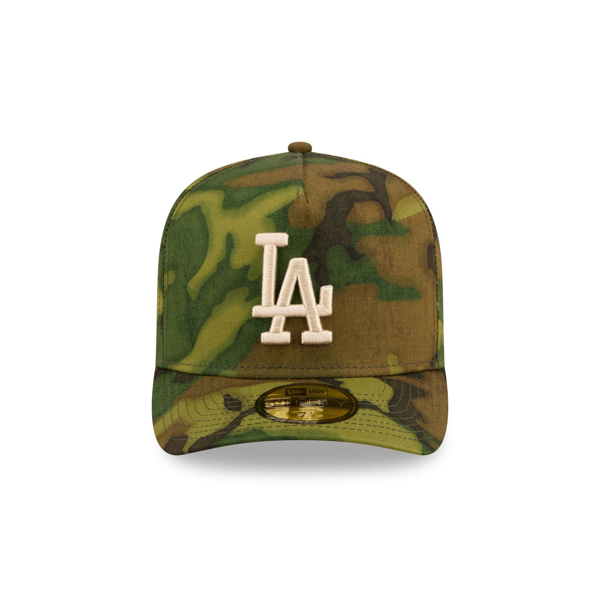 Los Angeles Dodgers Three Looms Ripstop Camo 59FORTY A-Frame Fitted Hat