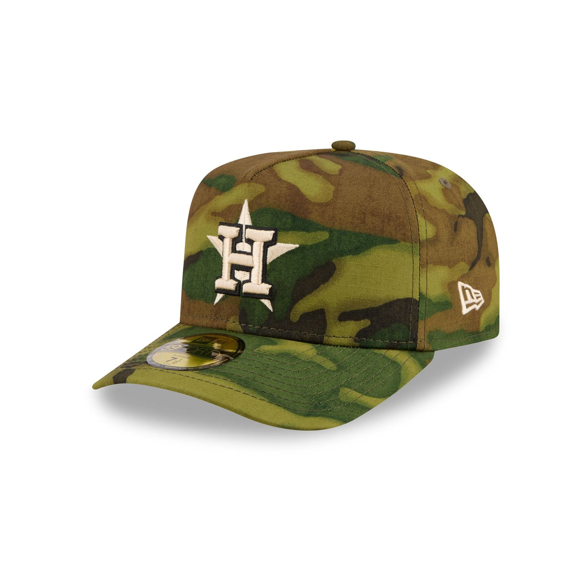 Houston Astros Three Looms Ripstop Camo 59FORTY A-Frame Fitted Hat