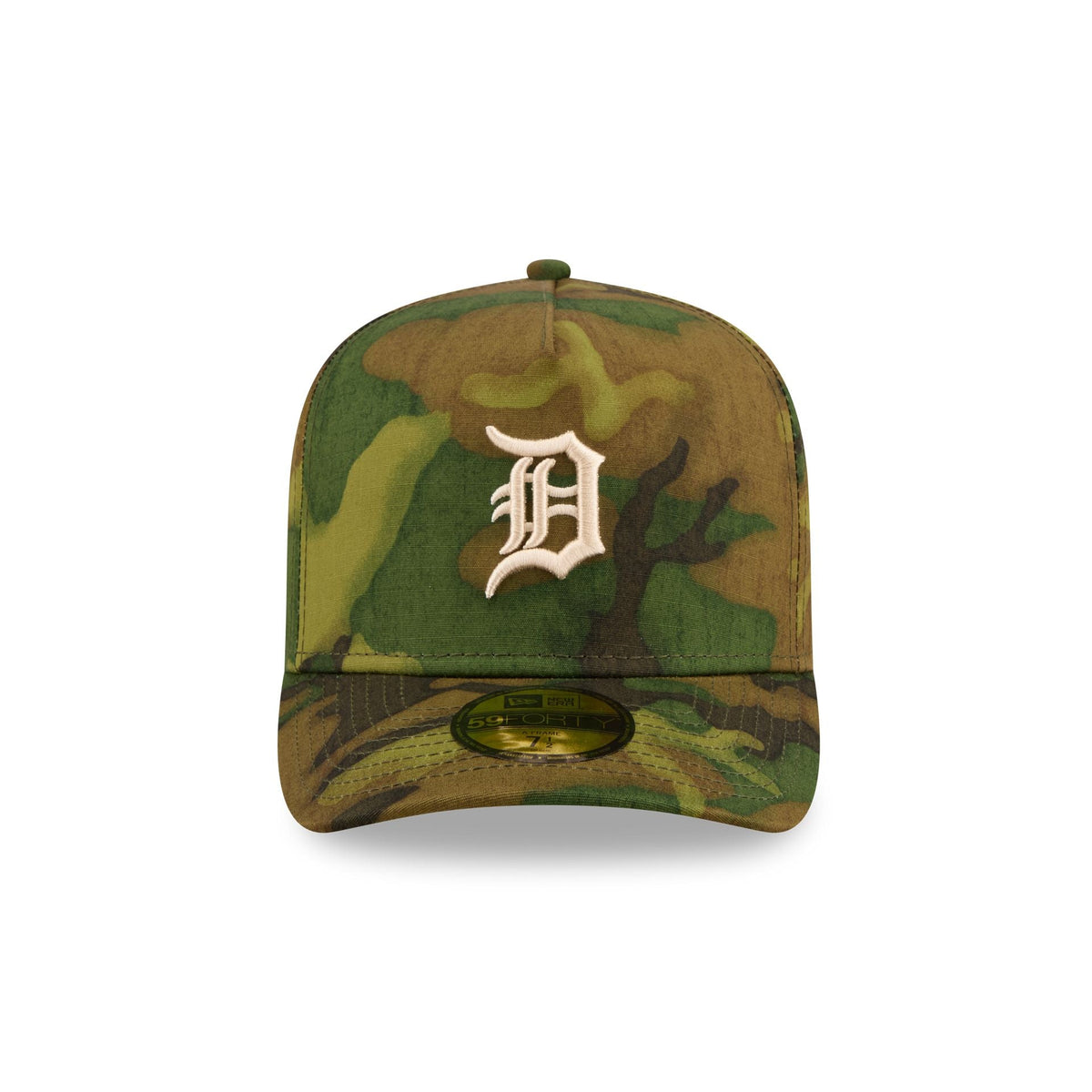 Detroit Tigers Three Looms Ripstop Camo 59FORTY A-Frame Fitted Hat