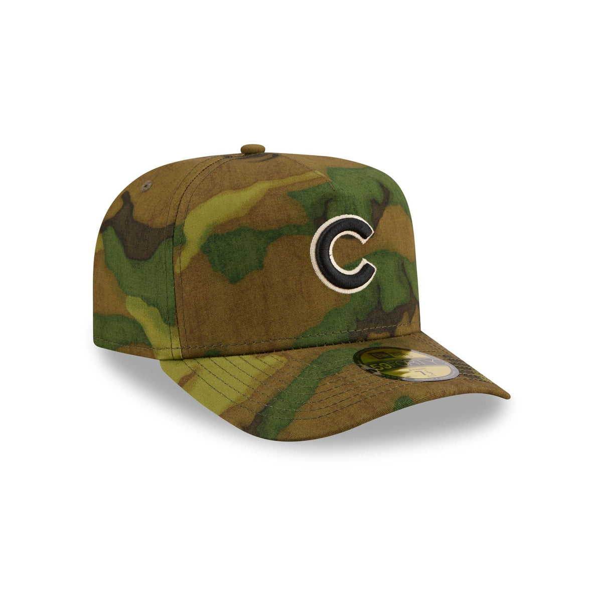 Chicago Cubs Three Looms Ripstop Camo 59FORTY A-Frame Fitted Hat
