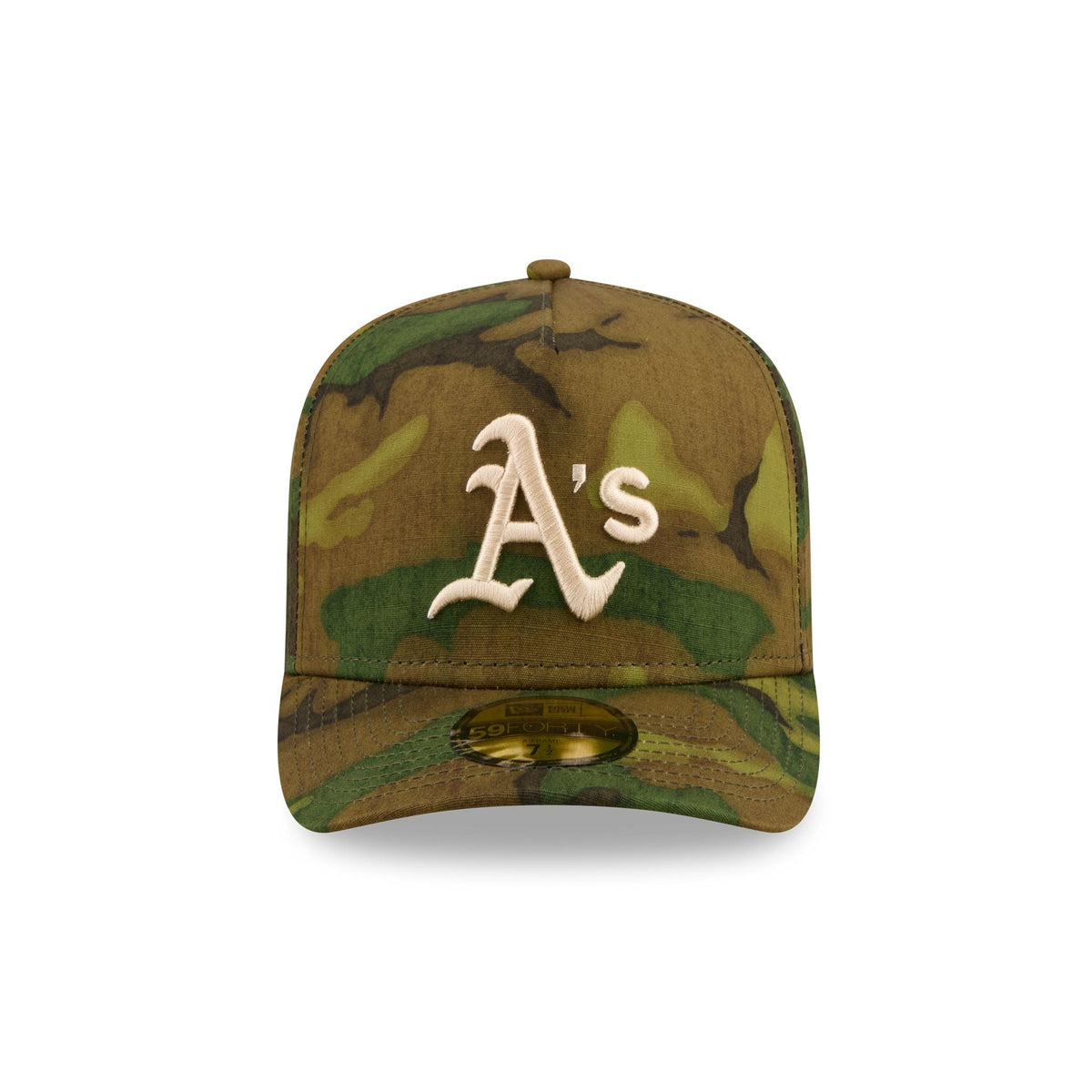 Athletics Three Looms Ripstop Camo 59FORTY A-Frame Fitted Hat