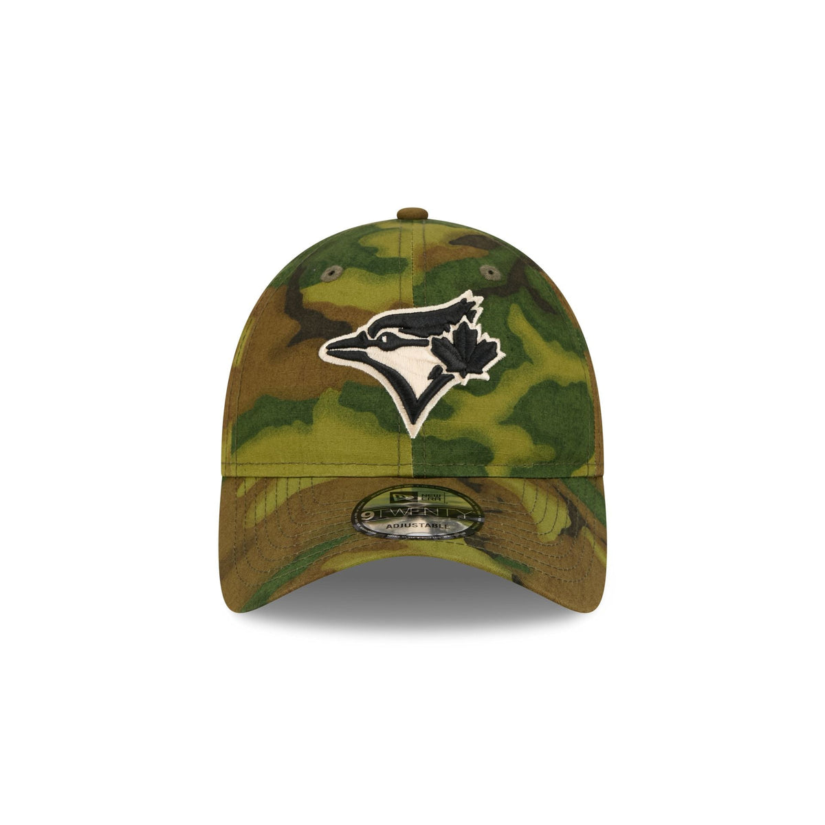 Toronto Blue Jays Three Looms Ripstop Camo 9TWENTY Adjustable Hat