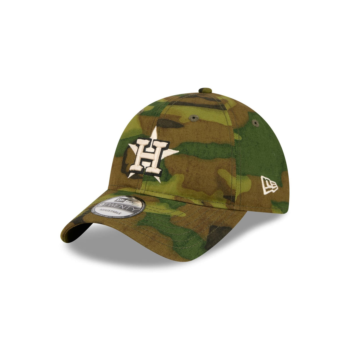 Houston Astros Three Looms Ripstop Camo 9TWENTY Adjustable Hat