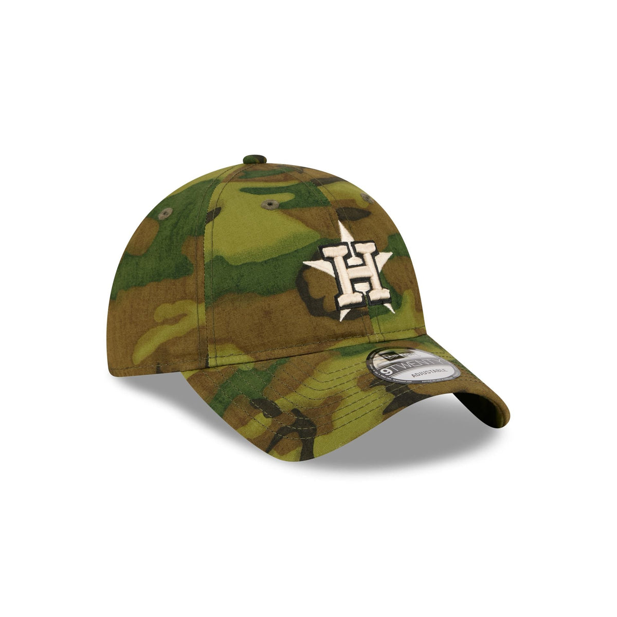 Houston Astros Three Looms Ripstop Camo 9TWENTY Adjustable Hat