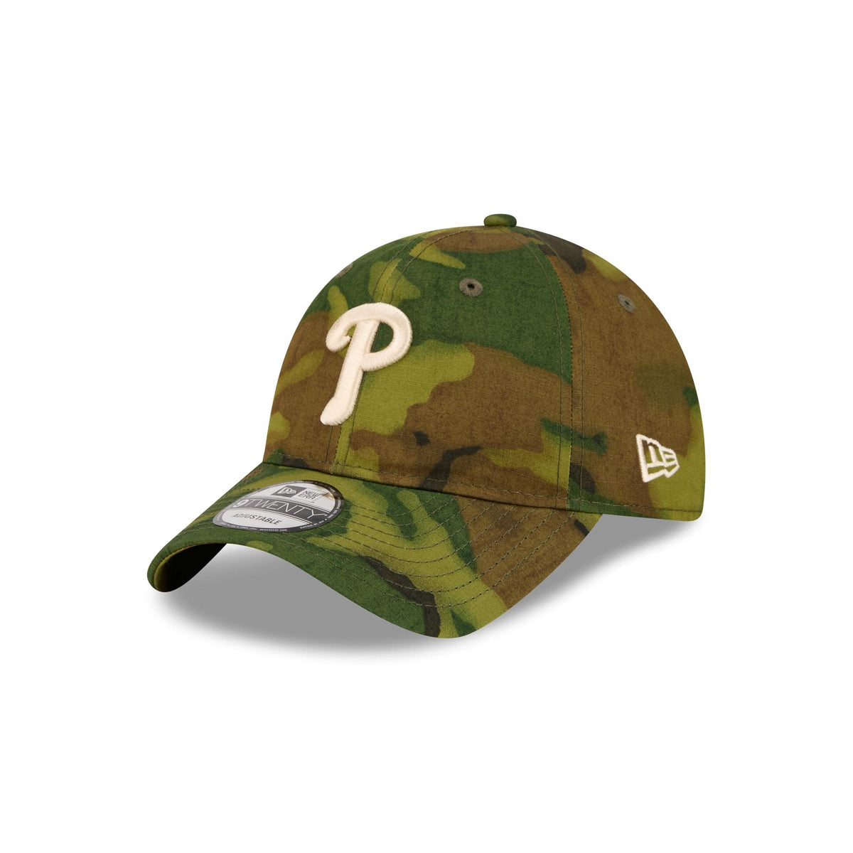 Philadelphia Phillies Three Looms Ripstop Camo 9TWENTY Adjustable Hat