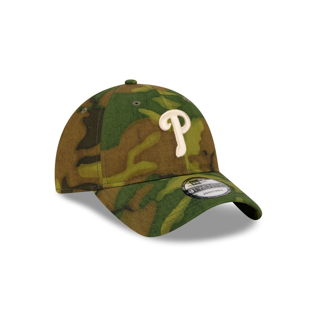 Philadelphia Phillies Three Looms Ripstop Camo 9TWENTY Adjustable Hat