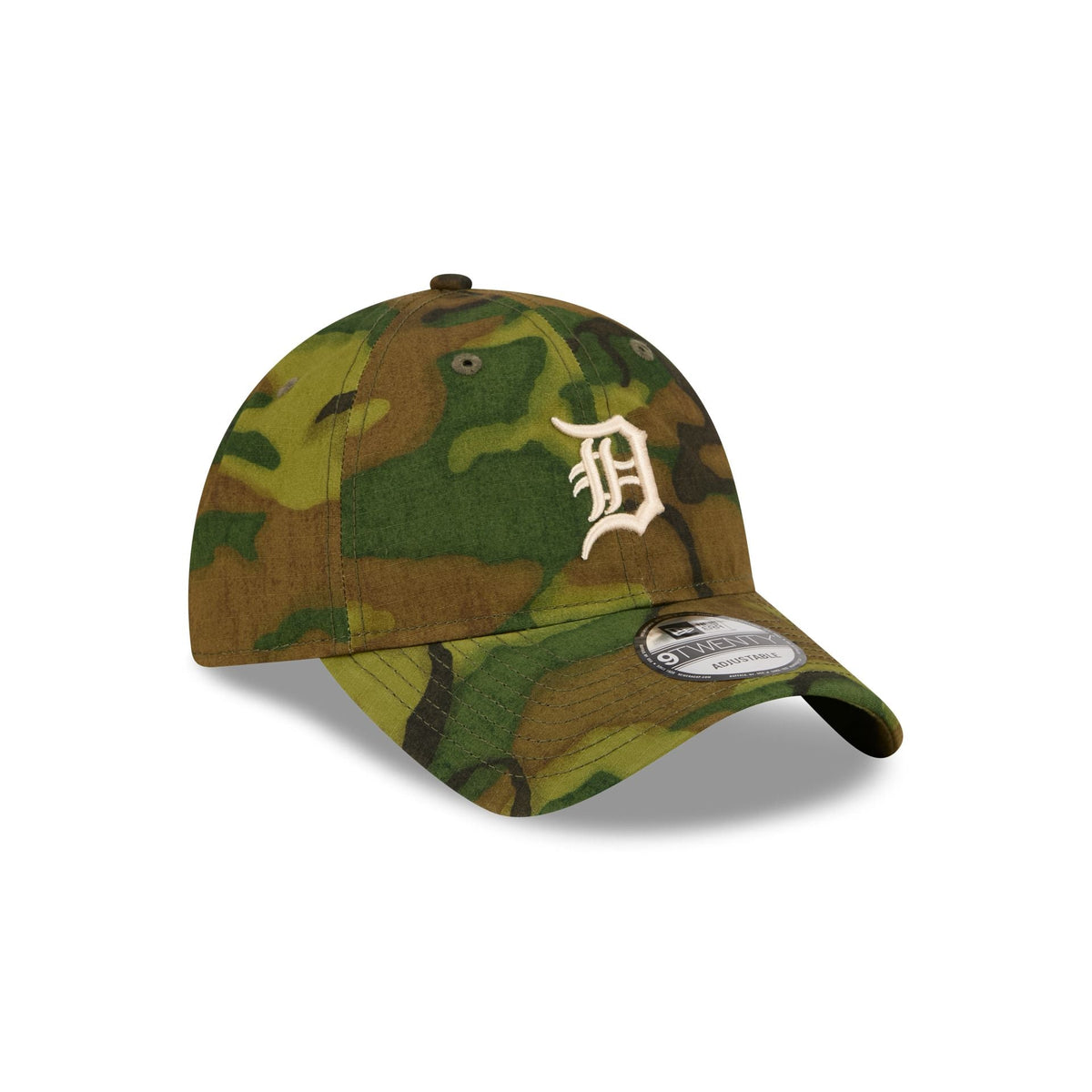 Detroit Tigers Three Looms Ripstop Camo 9TWENTY Adjustable Hat