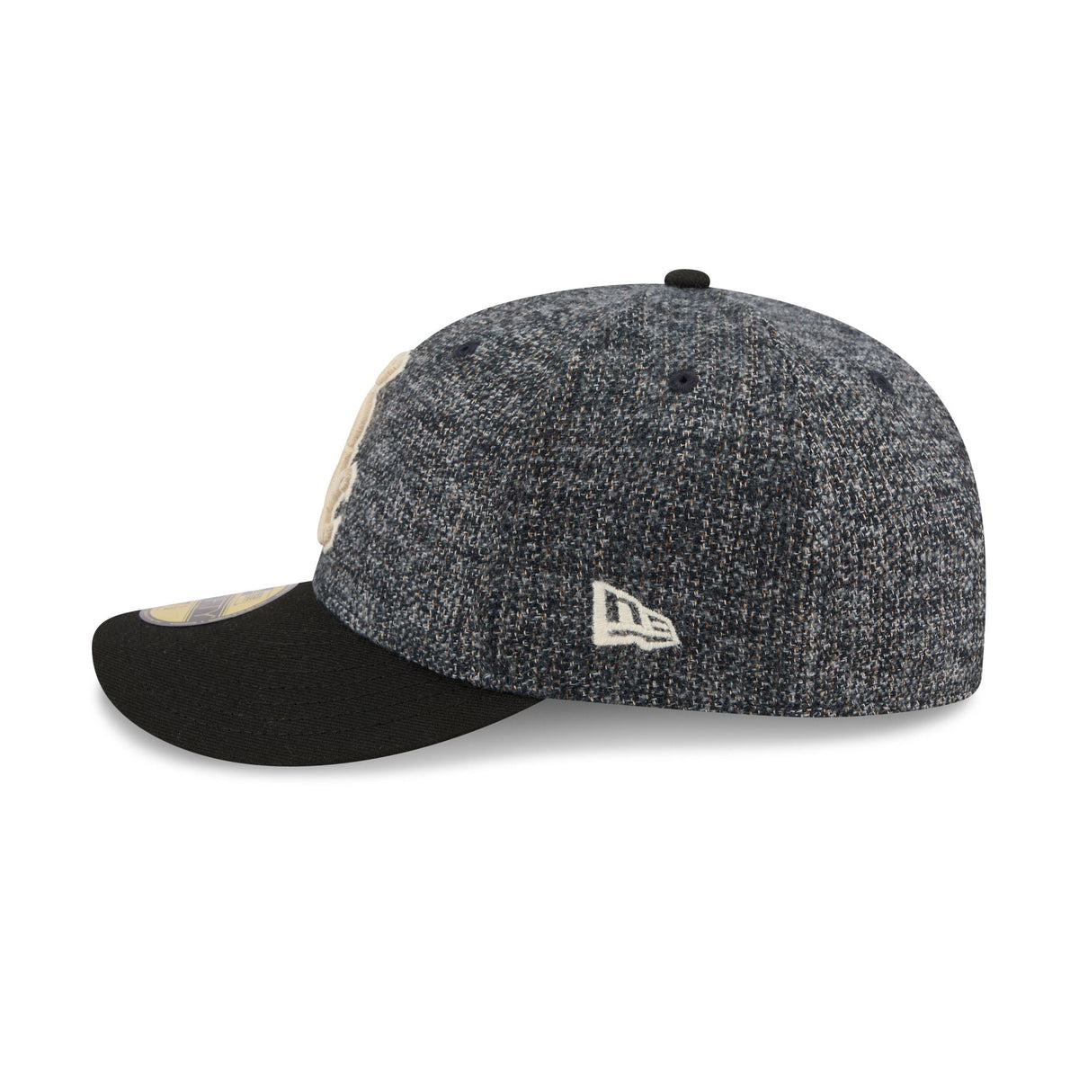 Chicago White Sox Three Looms Tweedy Cotton Black 59FIFTY Fitted Hat