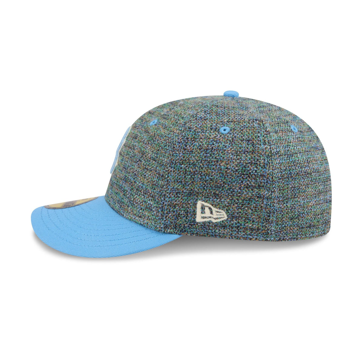 Boston Red Sox Three Looms Tweedy Cotton Radiant Blue 59FIFTY Fitted Hat